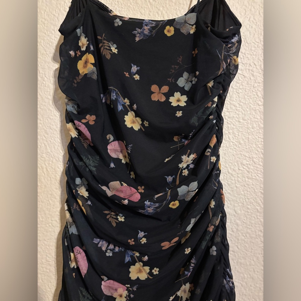 Aritzia Sunday Best Navy Caruso Dress View 5